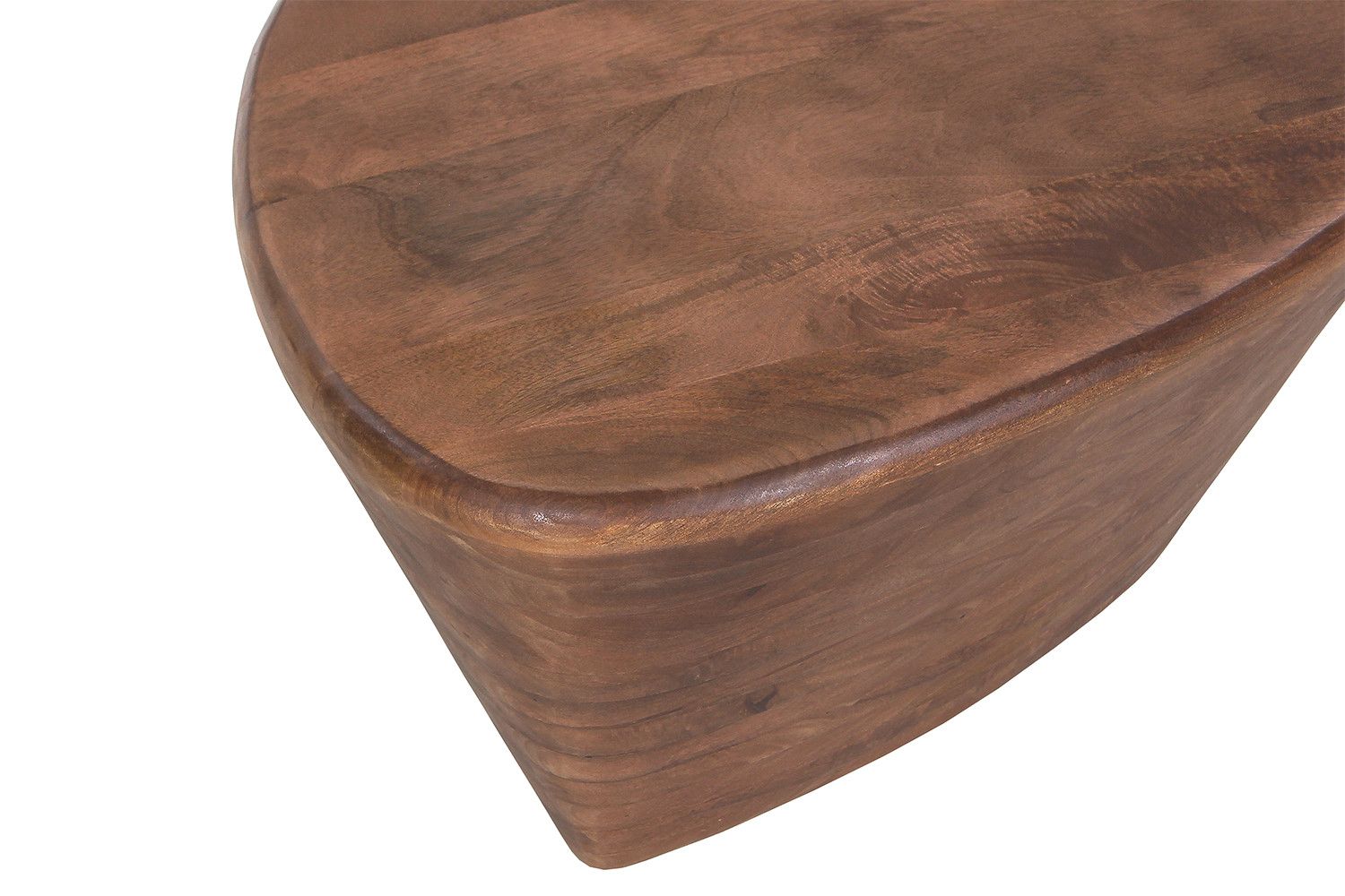 TABLE BASSE 'MATEO' BOIS DE MANGUIER BRUN CLAIR