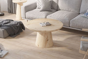 TABLE BASSE 'LUKAS' 80CM OU 45 CM DÉCOR CHÊNE VIELLI